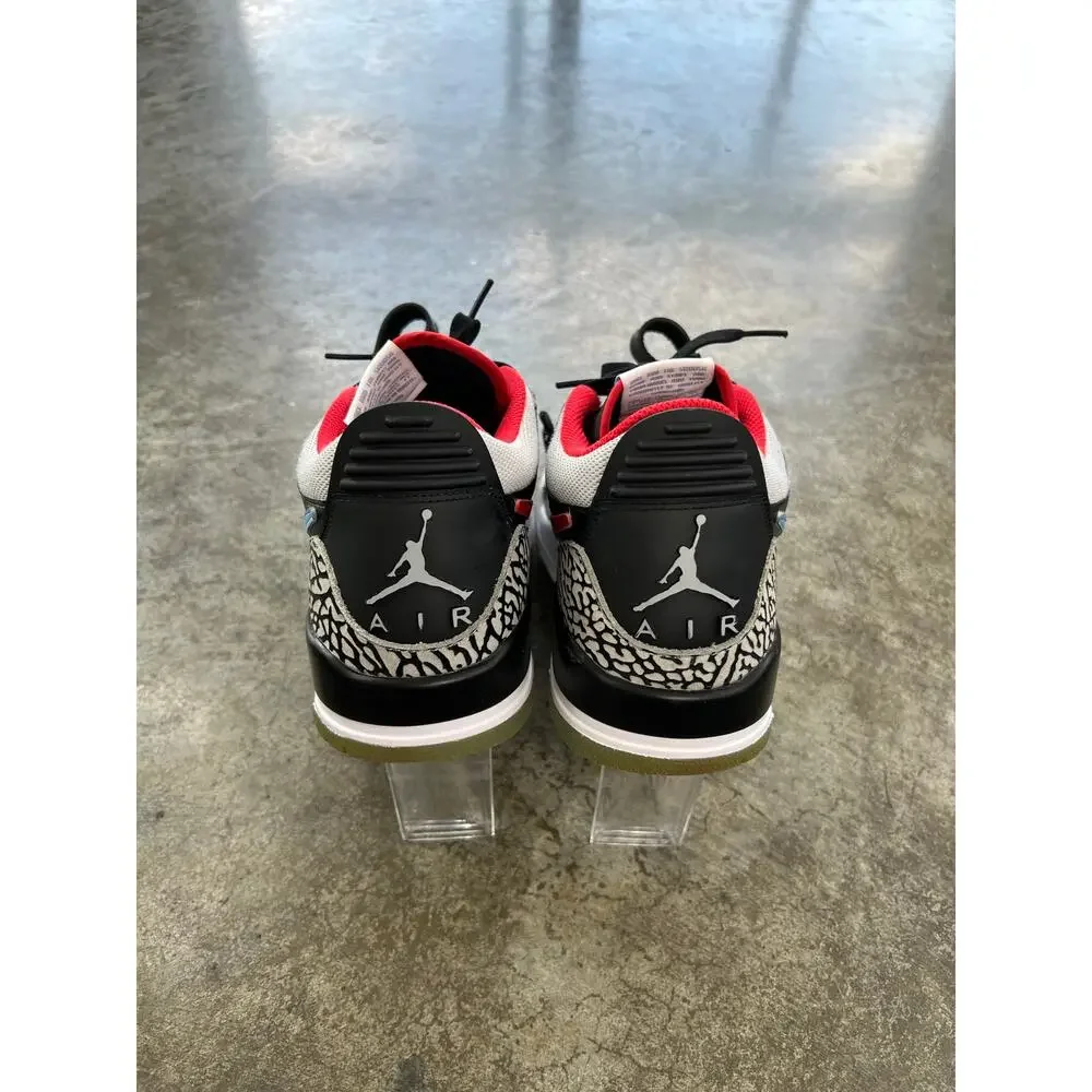 Jordan Legacy 312 Low Chicago Flag Black Blue Red Men’s 9.5